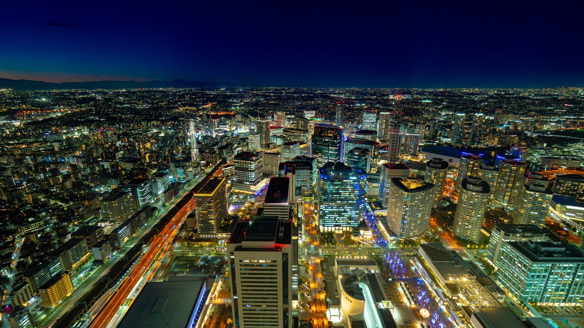 都市の夜景