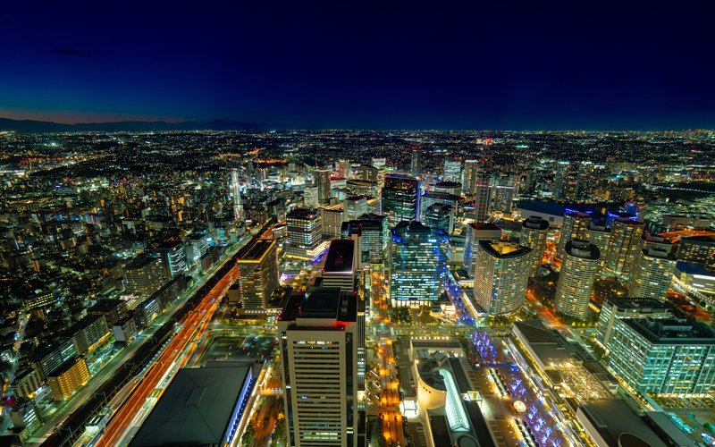 都市の夜景